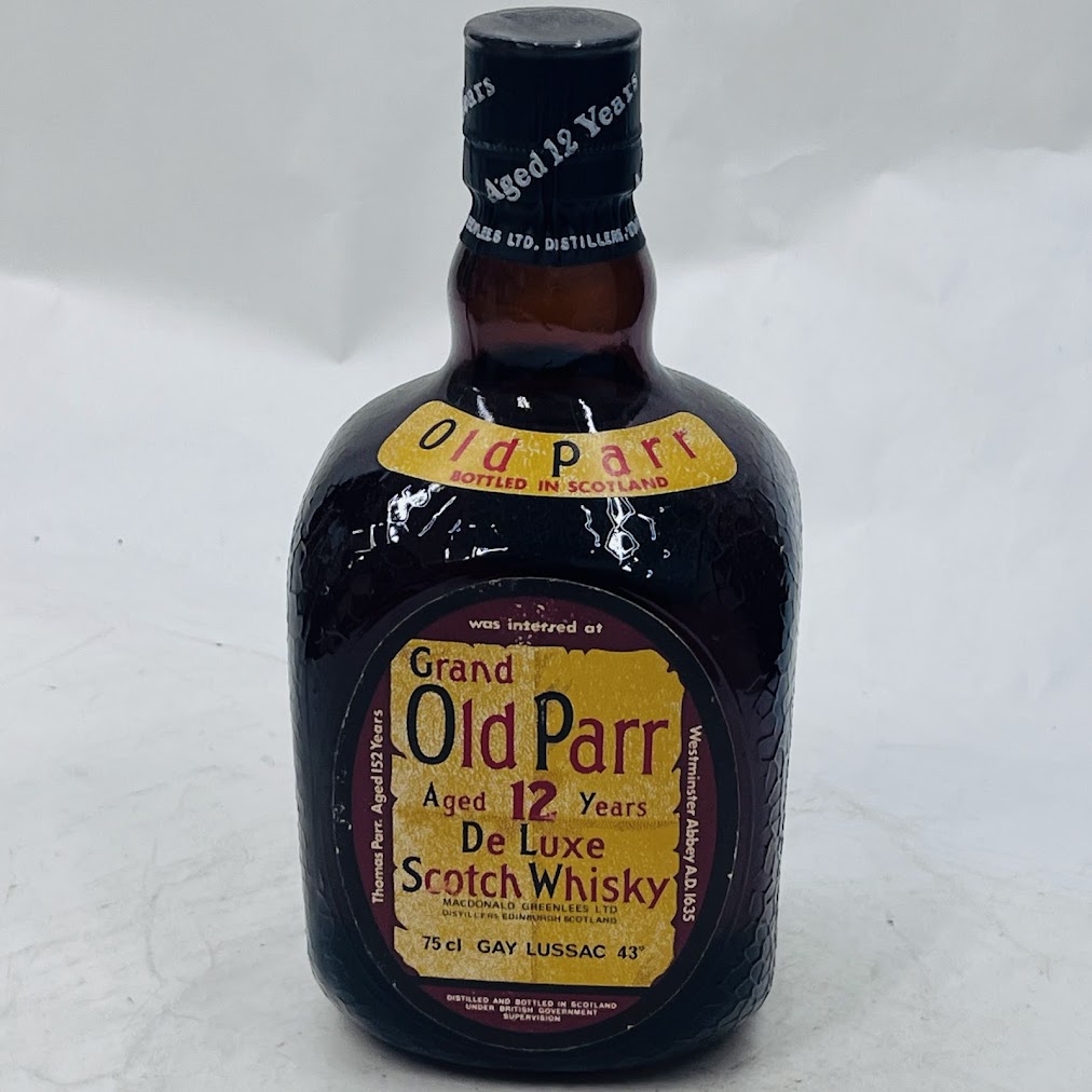 【未成年の飲酒は法律で禁じられています】グランド　オールドパー　12年　750ml　43度　デラックス 特級