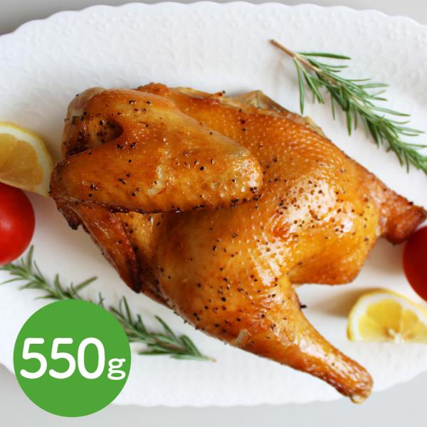 福島 川俣シャモ ローストハーフ 550g / 鶏肉