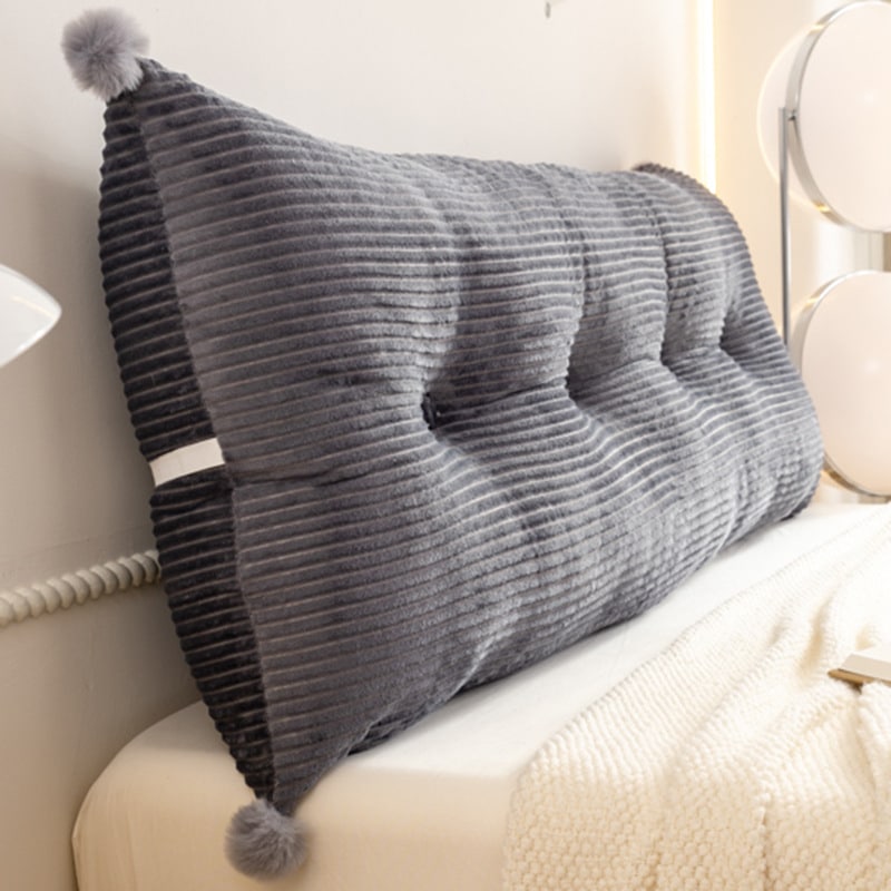 ベッドのタータミベッド枕長い背もたれ枕の取り外し可能な洗浄ストラップ