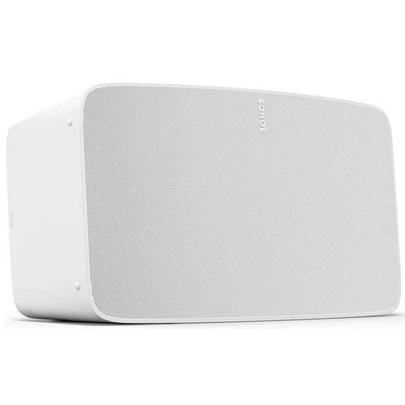 SONOS　WiFiスピーカー Sonos Five ホワイト [Bluetooth対応 /Wi-Fi対応]　FIVE1JP1