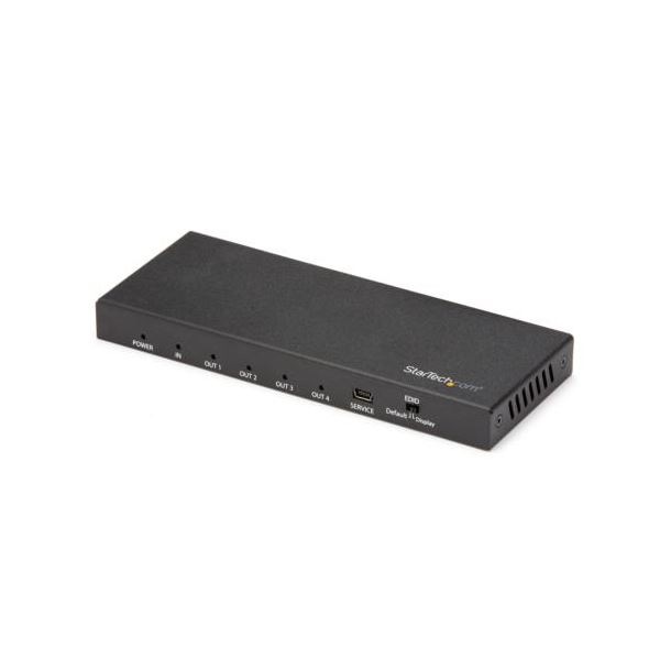 StarTech.com HDMI分配器 1入力4出力 4K/60Hz HDMI 2.0 スプリッター HDR ST124HD2021台