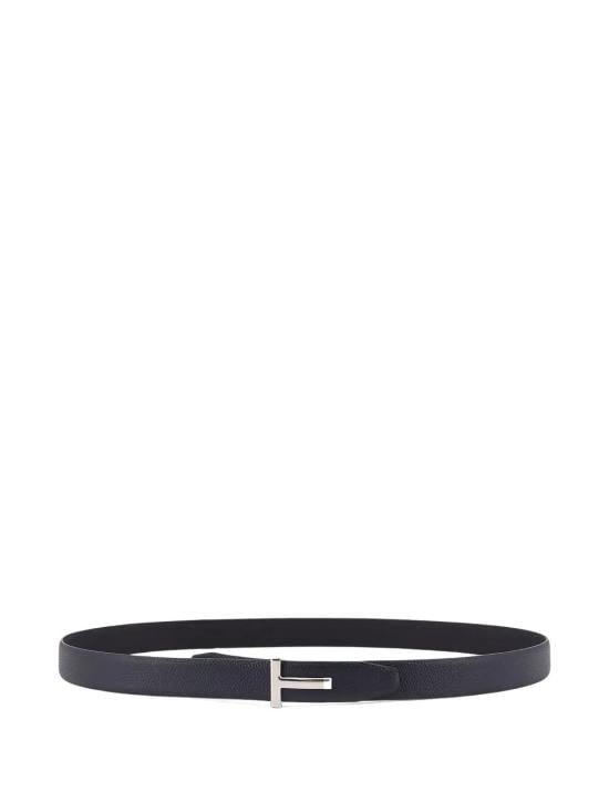 TOMFORD Men Belts TB224 LCL236S UNA DARK NAVY BLACK