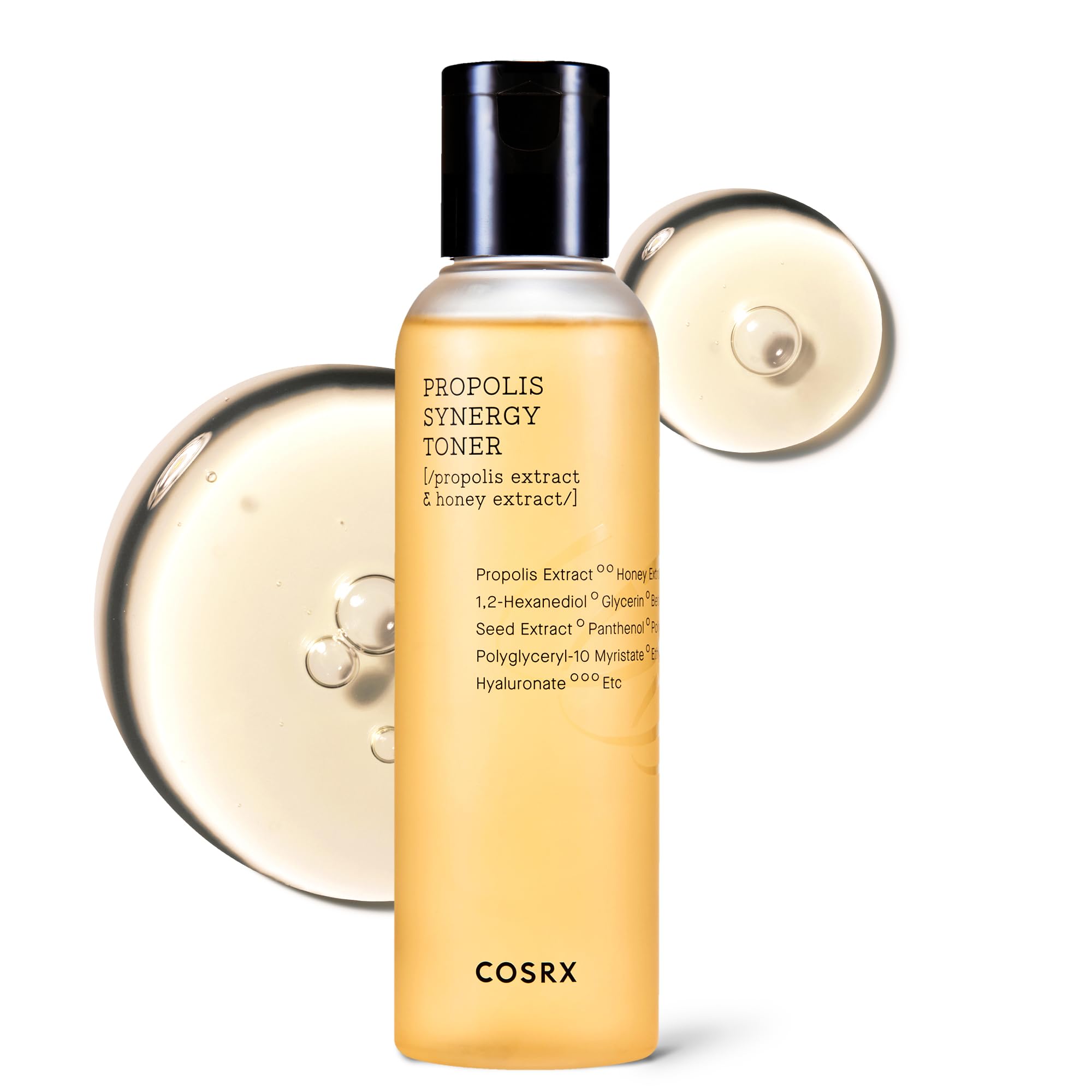 COSRX プロポリスシナジートナー280ml 保湿 栄養補給 鎮静 美容液 敏感肌 低刺激 蜂蜜 トナー はちみつケア フランス産 うるツヤ ツヤ 潤い 弾力 水分補給 人体適用テスト済み 化粧水