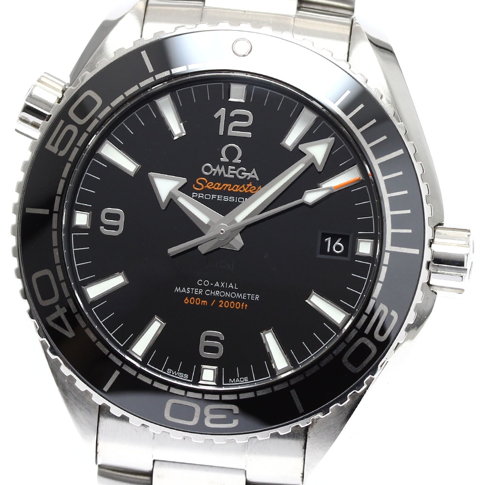 オメガ OMEGA 215.30.44.21.01.001 シーマスター プラネットオーシャン600M マスタークロノメーター 自動巻き メンズ 良品 保証書付_887930【中古】