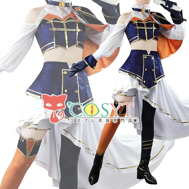 バーチャル YouTuber vtuber かえで FANTASIA 4周年ライブ衣装 コスプレ衣装 仮装 変装 コスプレ cosplay ゲーム イベント パーティ