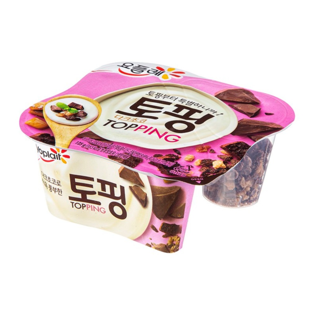 ヨープレ トッピング ダークチョコ 125g 12個