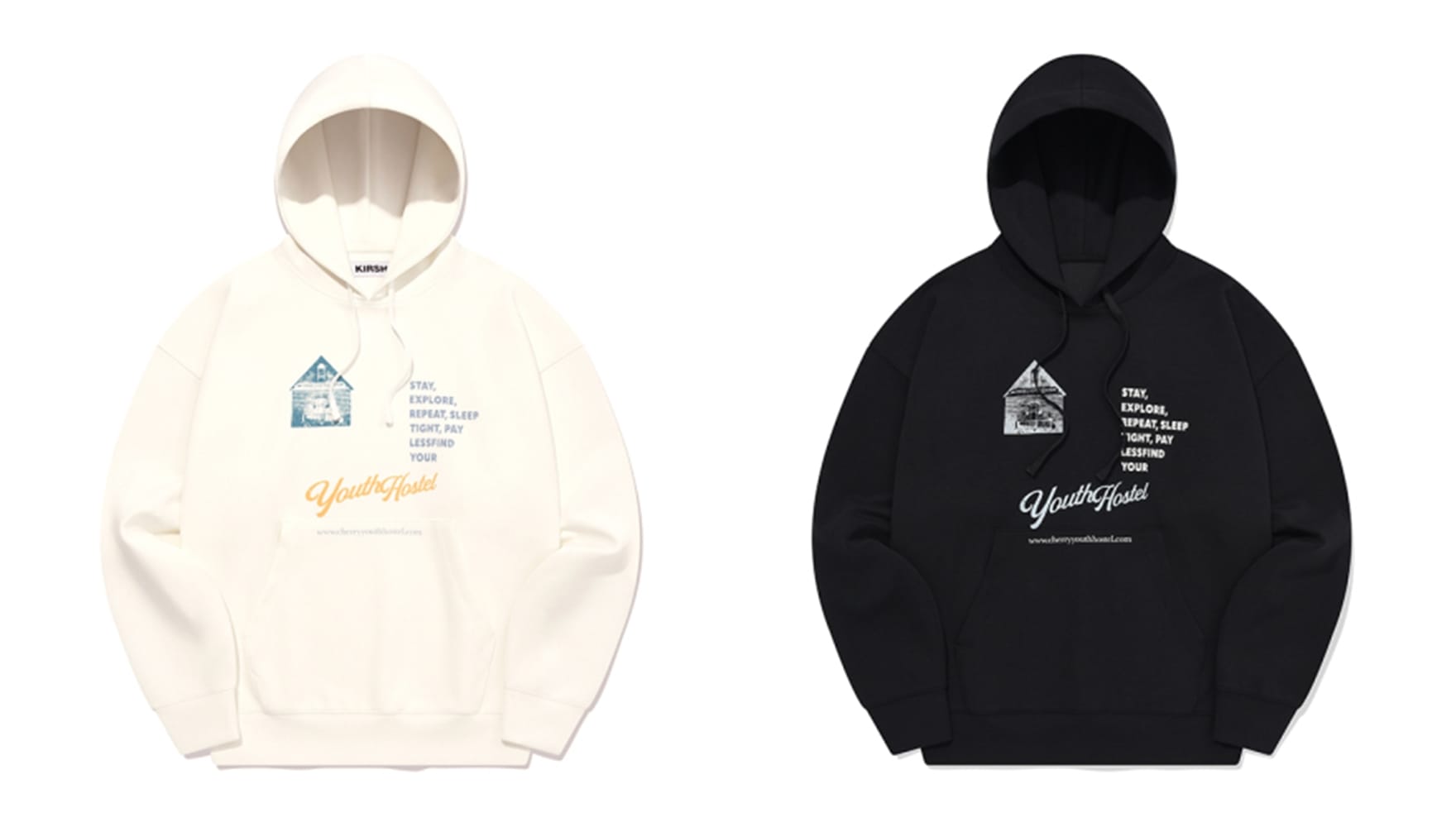 YOUTHHOSTEL GRAPHIC MODAL HOODIE