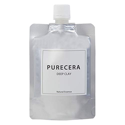 [ピュアセラ ディープクレイ] 酵素 クレイ 泥 15秒 パック 洗顔【くすみ 毛穴 黒ずみ トーン