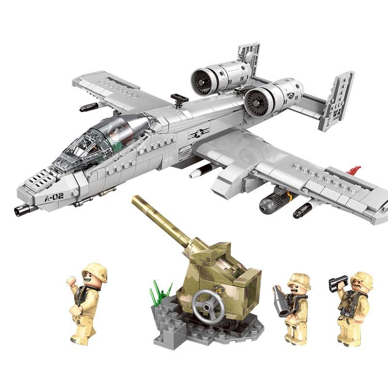 ブロック互換 レゴ 互換品 レゴミリタリー A-10 サンダーボルト 互換品クリスマス プレゼント ギフト 誕生日