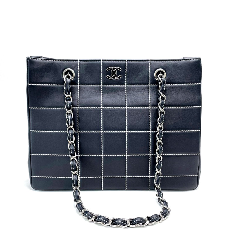 ショルダーバッグ ラムスキン ブラック WS1300