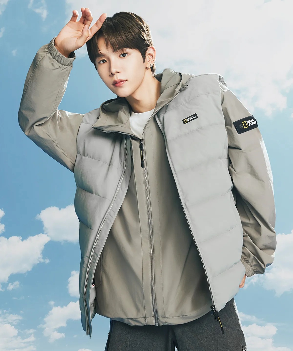 ナショナルジオグラフィック ダウンジャケット グースダウン アウター