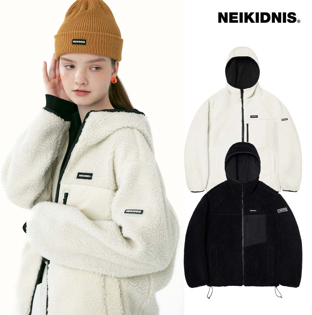 ASTROムンビン着用 REVERSIBLE POLAR FLEECE JACKET 両面フリース