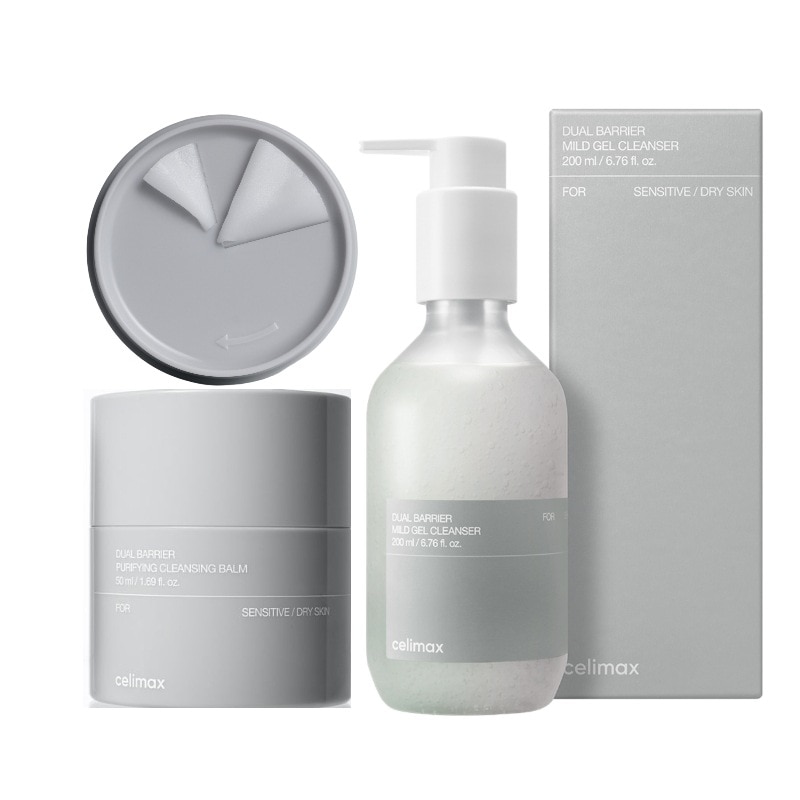 【2種セット】 デュアルバリアピュリファイングクレンジングバーム,デュアルバリアマイルドジェルクレンザー 4,889円