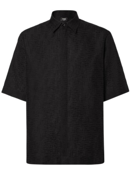 FENDI Men Shirts FS1317AU6Y F0QA1 Black