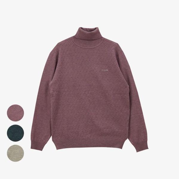 セーブゾーン05 デイリー ウール混紡 ソフト タートルネック ニット ABKR4322 (S45643013)