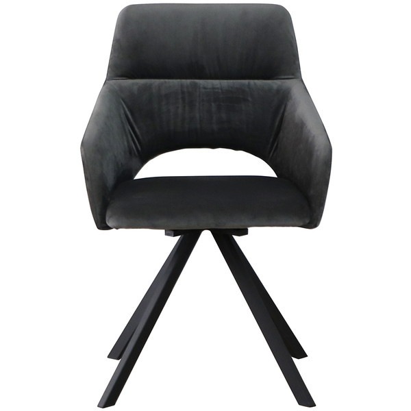 東馬 54680480 UP 364 DAVIS(ダヴィス)spin chair BK ブラック [回転式チェア] メーカー直送