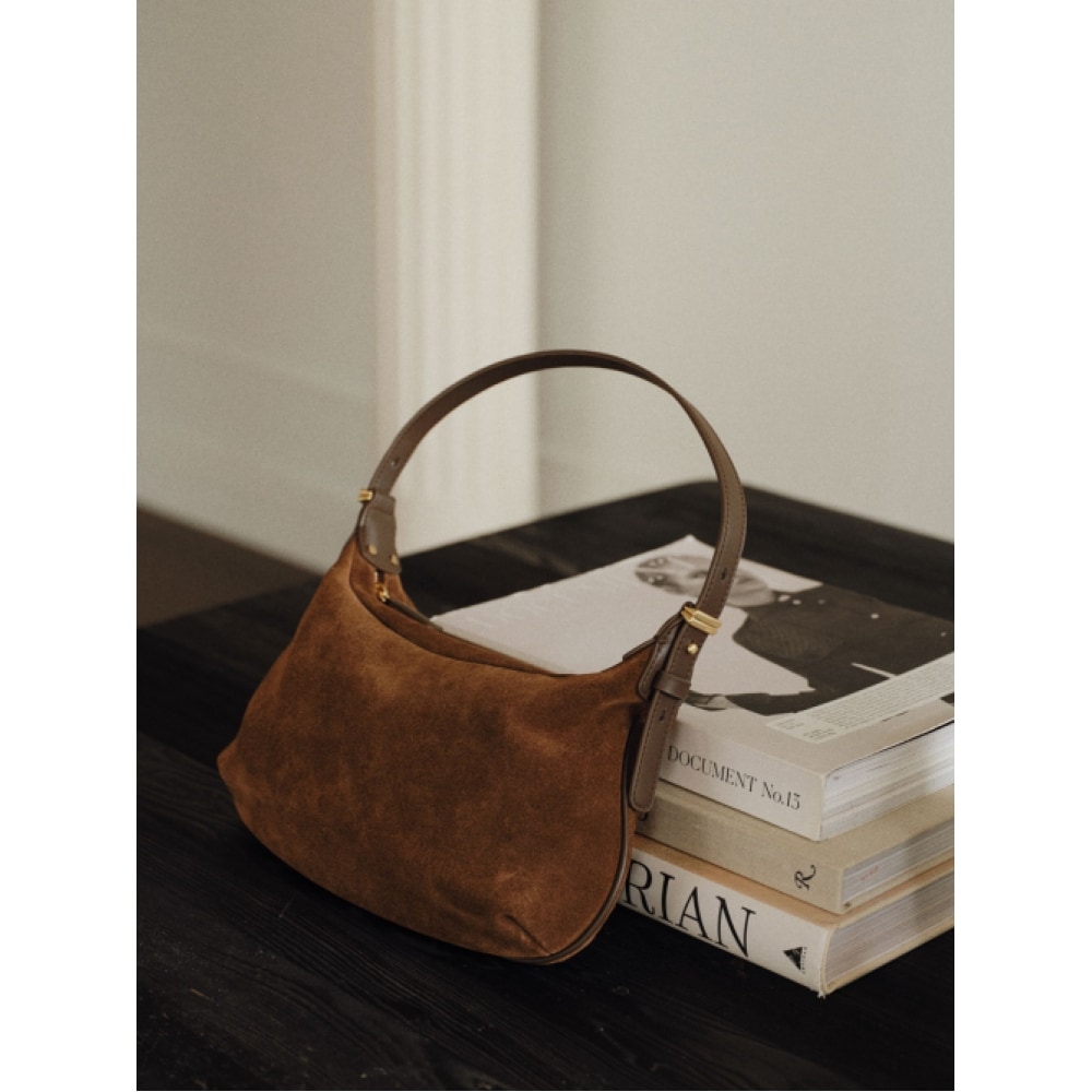 DEMERIEL ベネタホーボーバッグスモールチェスナット