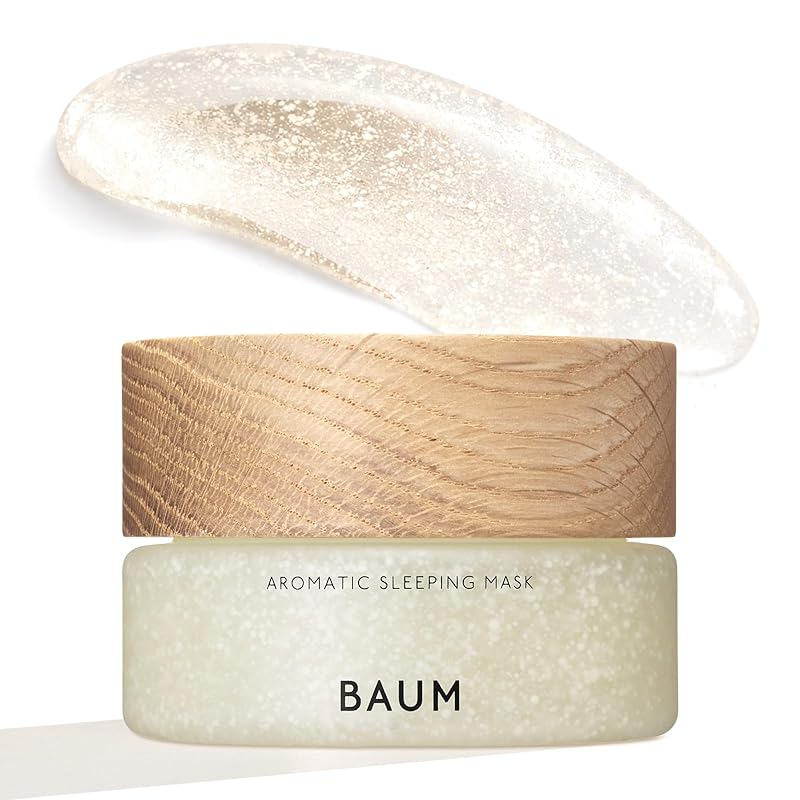 BAUM（バウム） アロマティック スリーピングマスク a 80g マスク ウッディ の香り スキンケア 保湿 塗るパック 眠りの森林浴 メンズ ギフト プレゼント 誕生日 オーガニッ