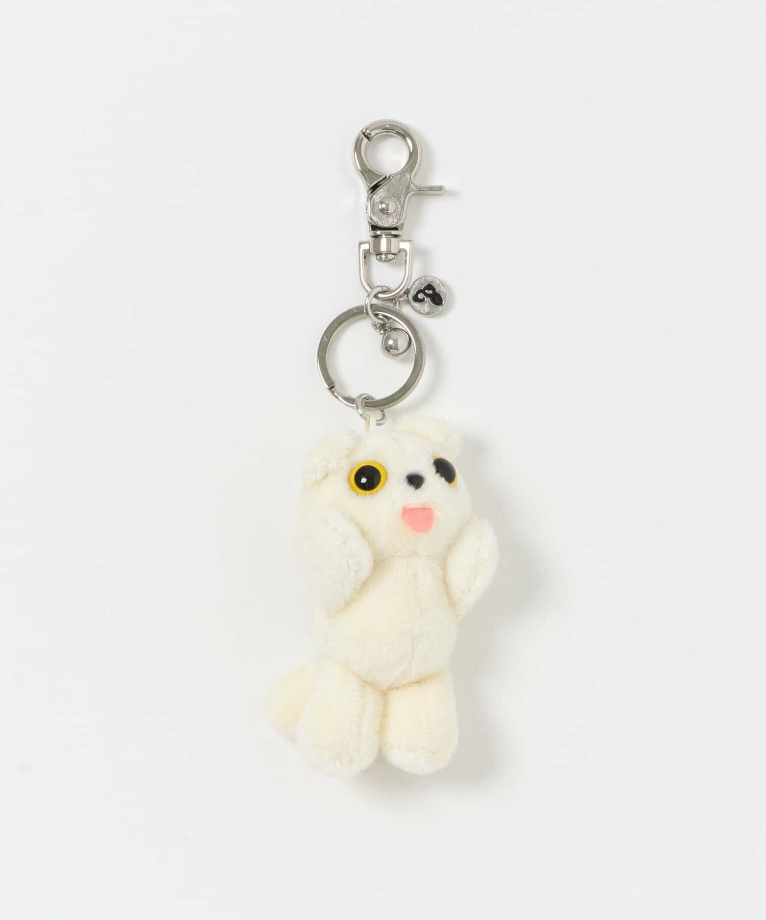 COMFORT MUNK KeyRing ぬいぐるみ キーホルダー　アイボリー COMFORT MUNK KeyRing ぬいぐるみ キーホルダー アイボリー