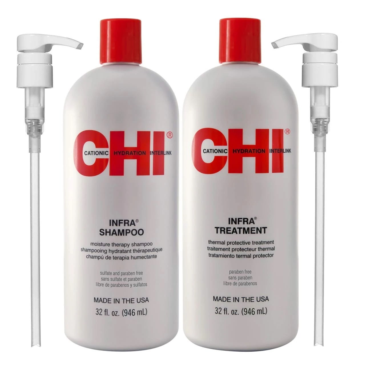 [アメリカ産][プレミアム商品][全世界販売no.1]ChiInfraシャンプー&トリートメント32 8,553円