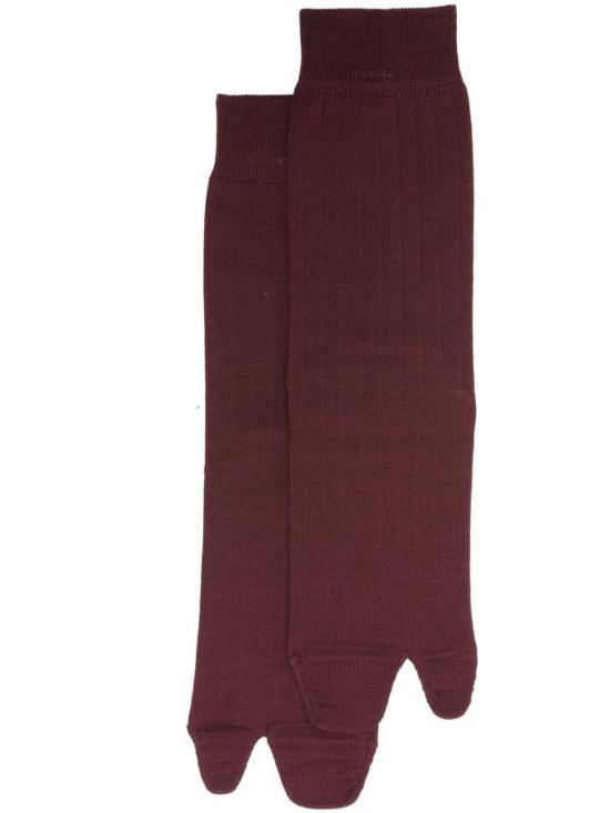 MAISON MARGIELA Women Straight Pants S51TL0051S17868 229 BORDEAUX