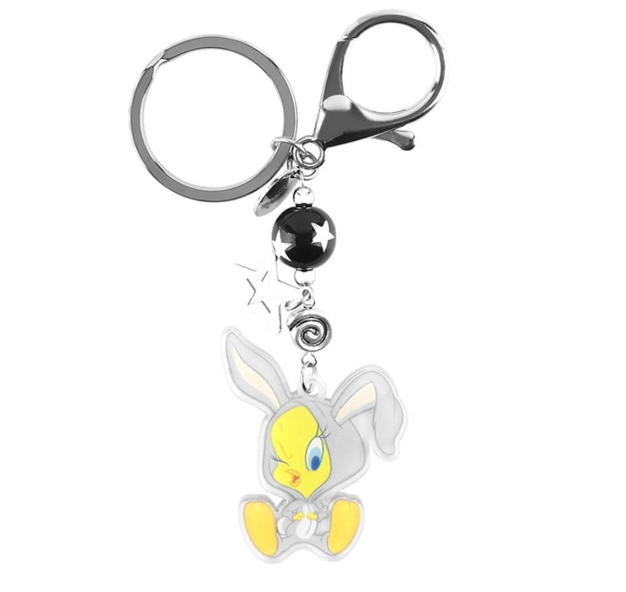 [FANCY X TW] BUGS BUNNY TWEETY ACRYLIC KEYRING_(SILVER)_F24TW2023