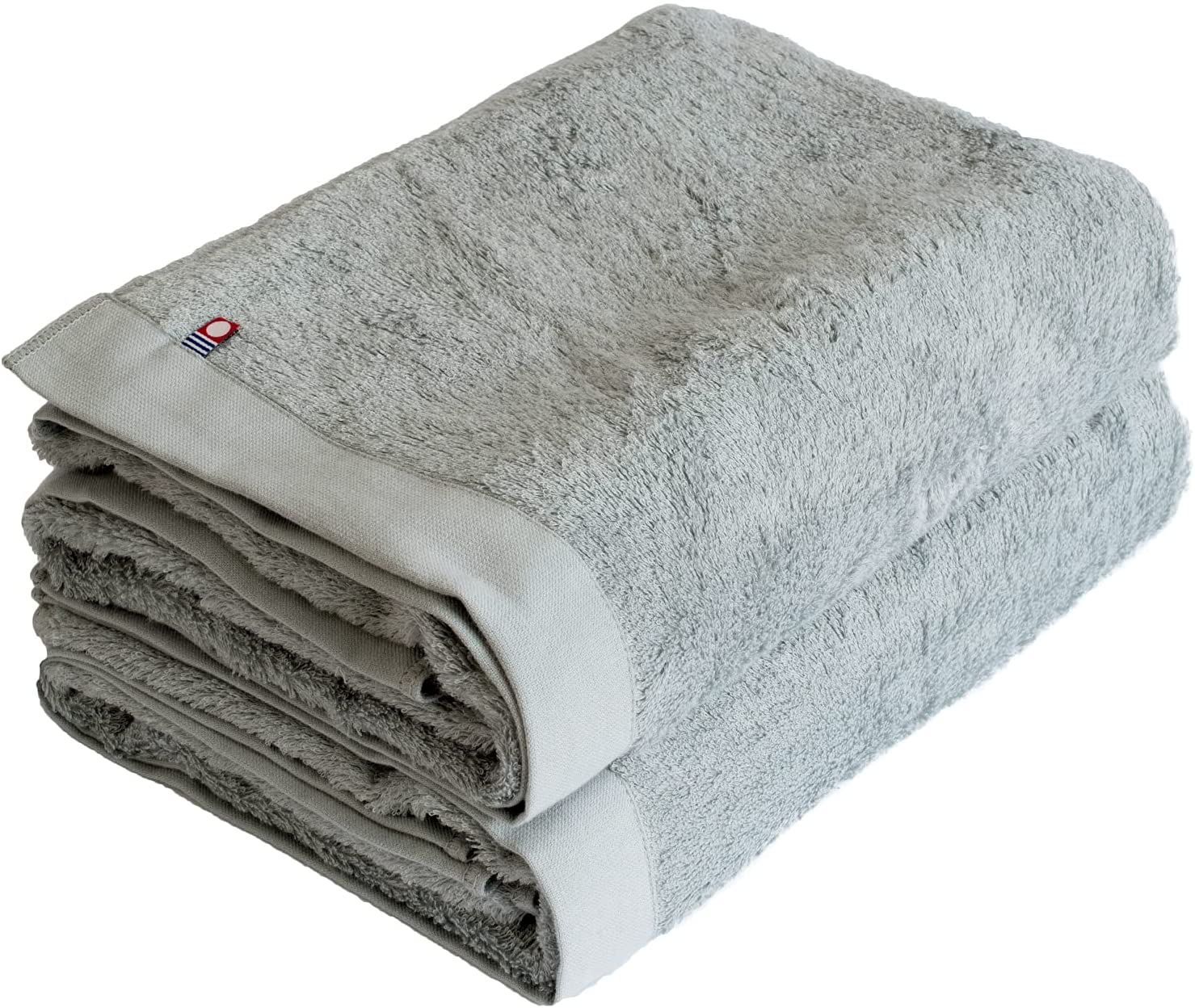 【本日限定価格】 今治タオル グレー 2枚セット バスタオル リゾートホテルスタイル 239