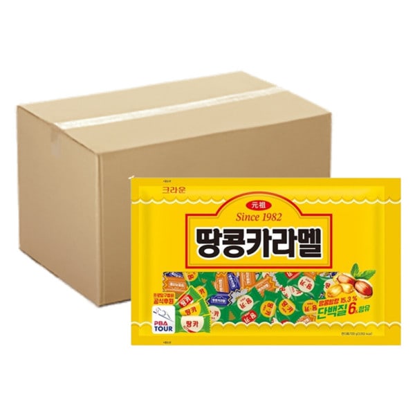 ピーナッツキャラメル 720gX6入(ボックス)