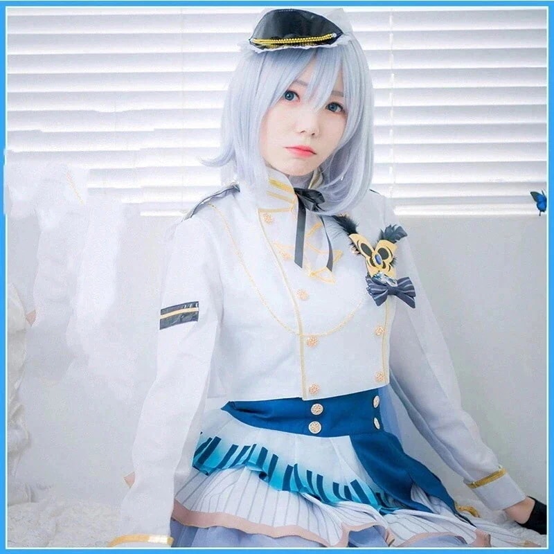 コスプレ衣子大人Banream!バンドリ！白金燐子衣cosplay今日は30パーセント