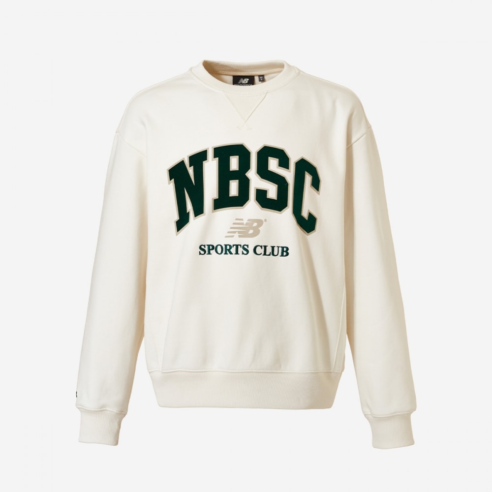 ニューバランスユニ NBSC フリーススウェットシャツ NBNCD41823-(39) アイボリー 12,898円