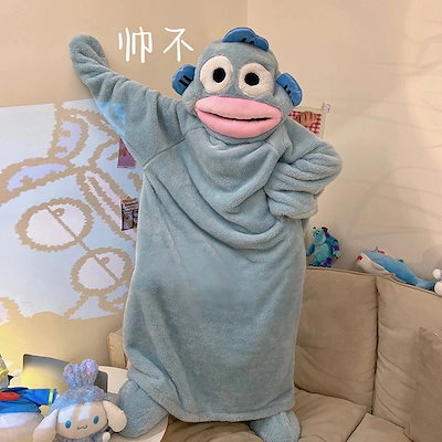 本限定秋冬可愛い着ぐるみパジャマキャラクター冬部屋着アニメサンゴの絨毯パジャマ