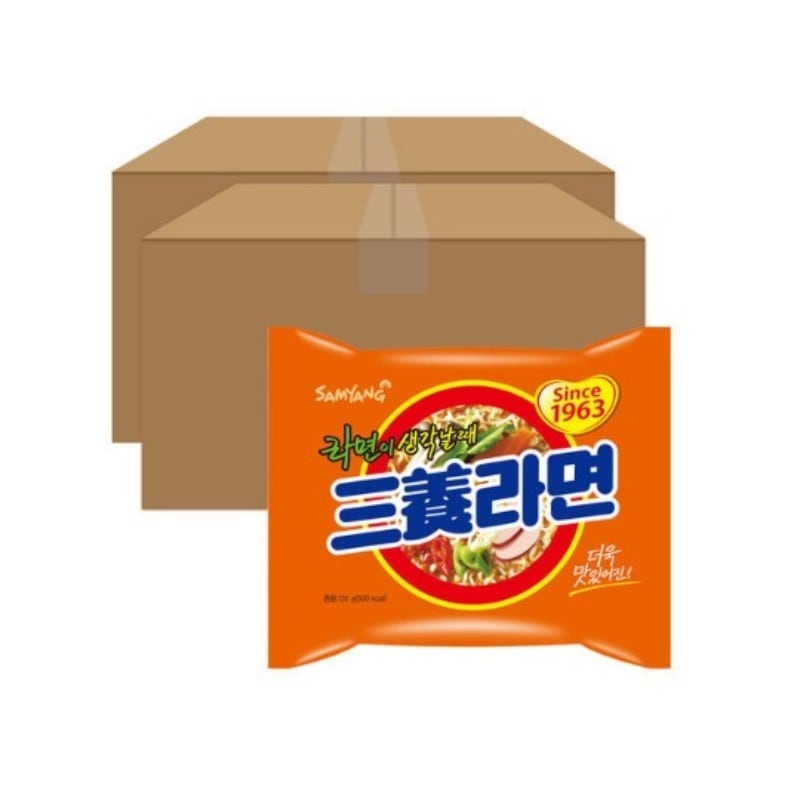 三養ラーメン 120g 20袋x2箱 (計40袋)