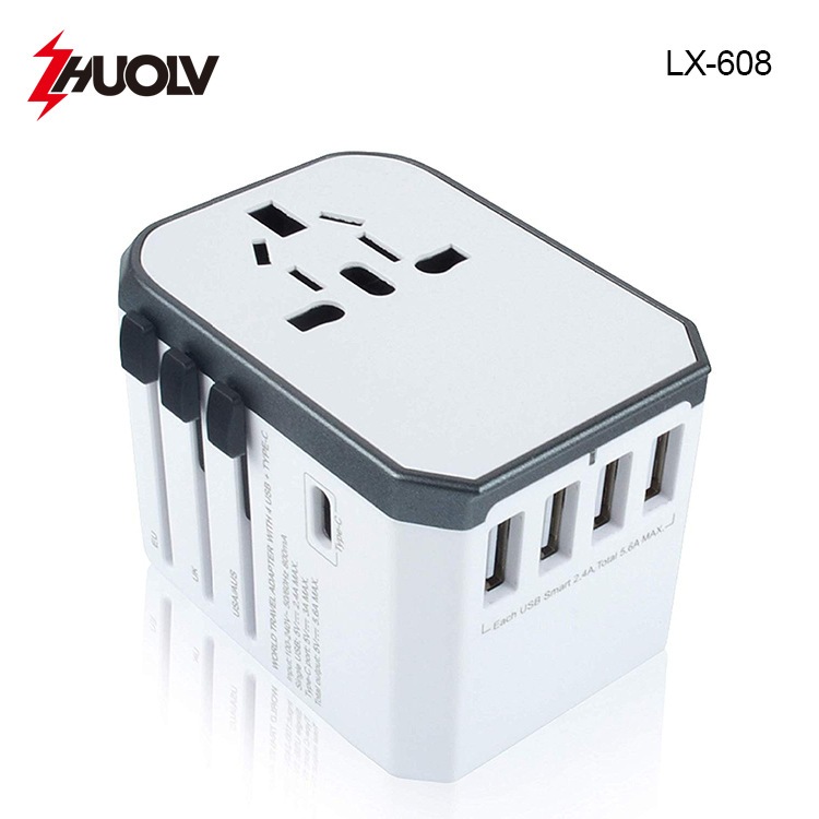 ユニバーサルトラベルアダプター英国ユニバーサルアダプターソケット多機能アダプター