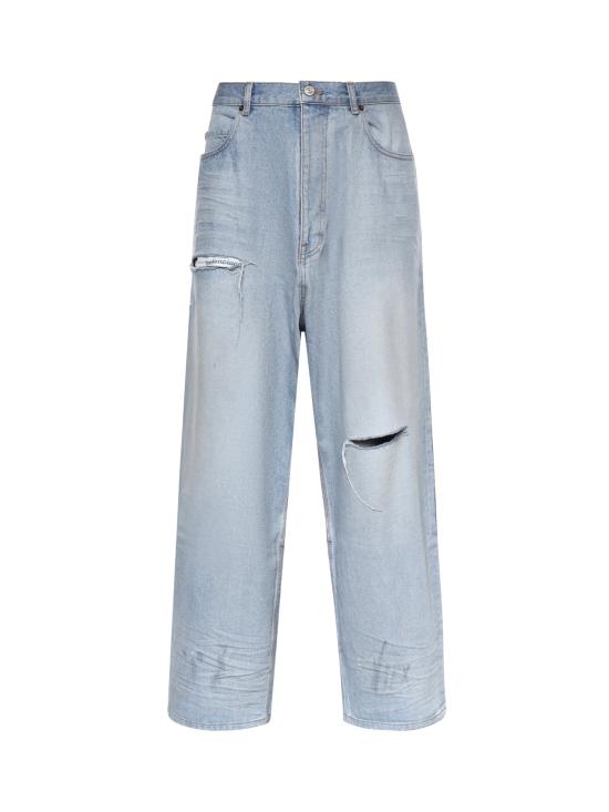 BALENCIAGA Men Denim Pants 857216 TTWB14009 Blue