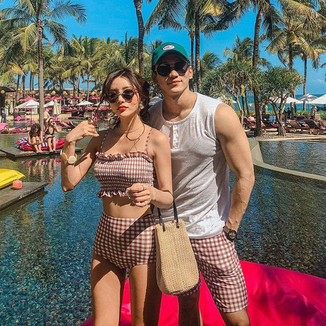 人気ブランドを 水着 海外取り寄せ 予約商品 カップル水着 2点セット レディース 水着 メンズ 水着 ペアルック その他 水着 ラッシュガード 種類 Xl Imepac Edu Br