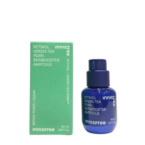 イニスフリー レチノール グリーンティー PDRN スキンブースター アンプル40ml1個