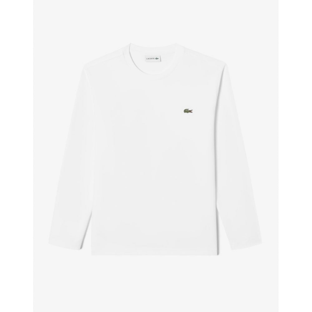 ラコステメンズロングスリーブソリッド T シャツ TH118E-54G 001