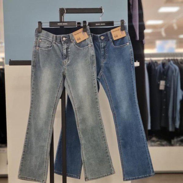 HC21 女性クールマックス インバンド ブーツカット デニムパンツ NQL153 (46838657)