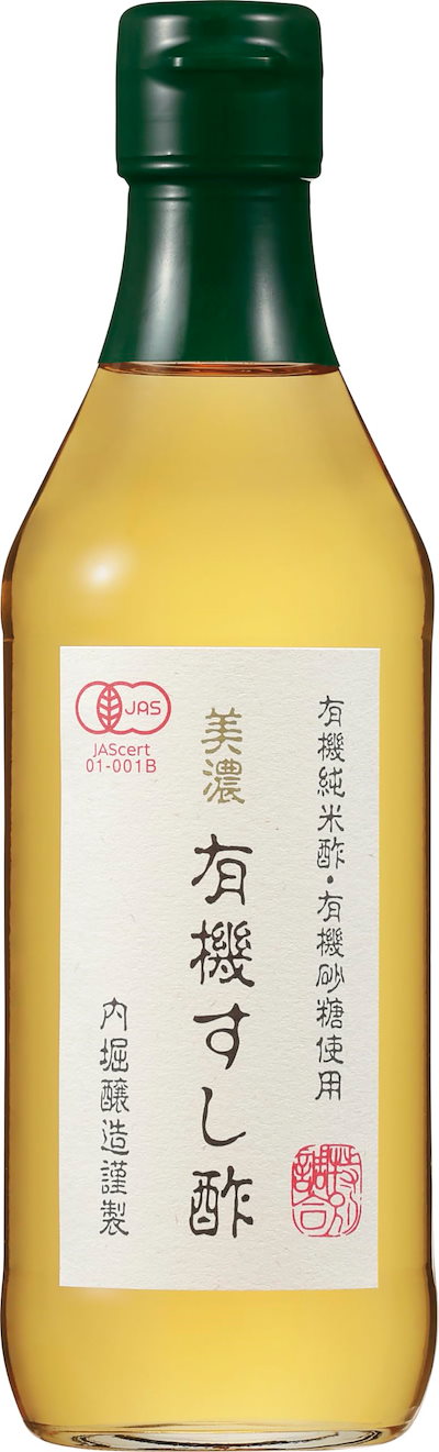 他サイト： 内堀醸造 美濃 有機すし酢 360mlの商品画像