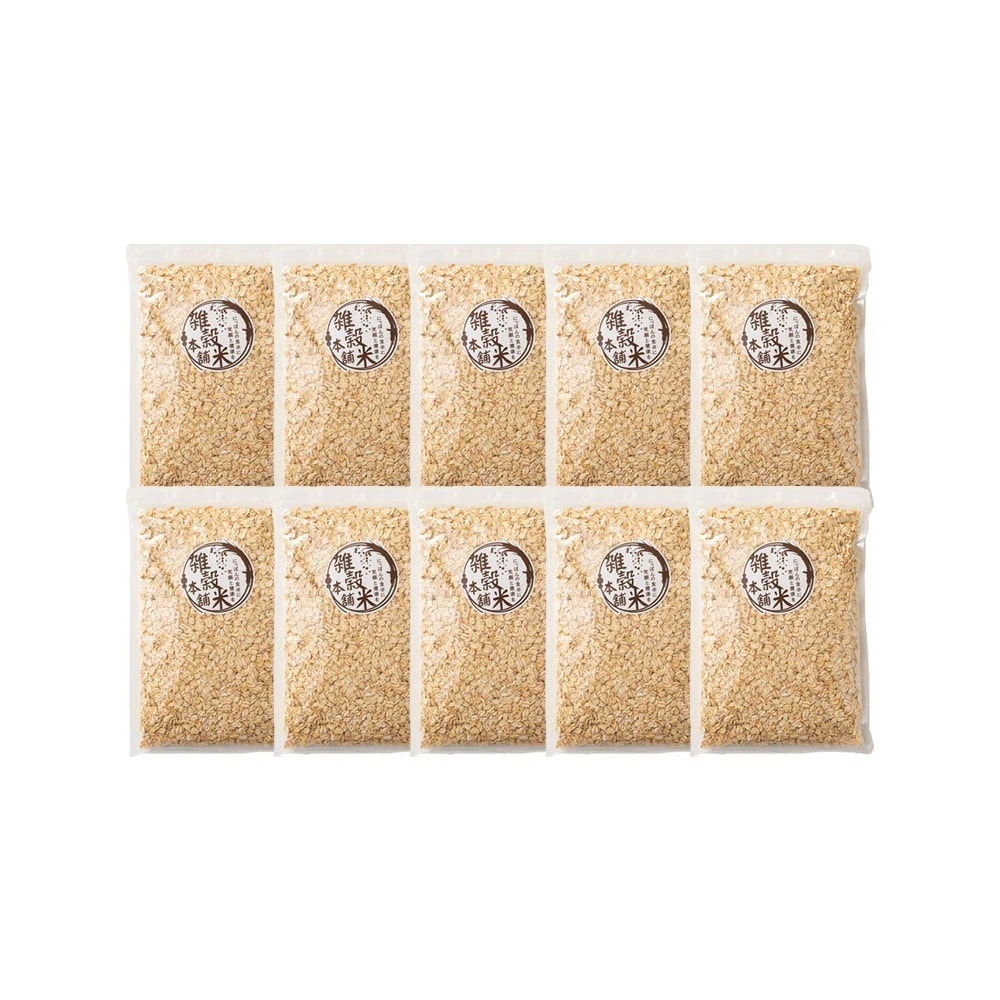 オートミール 30kg(500g×60袋) オーツ麦 燕麦 業務用 食物繊維 砂糖不使用 シリアル