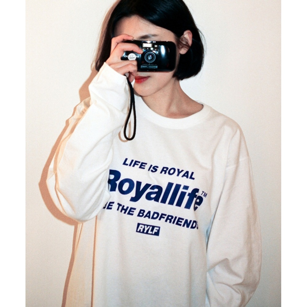 ROYALLIFE RLL301 ビザフレンズ ロングスリーブ - ホワイト