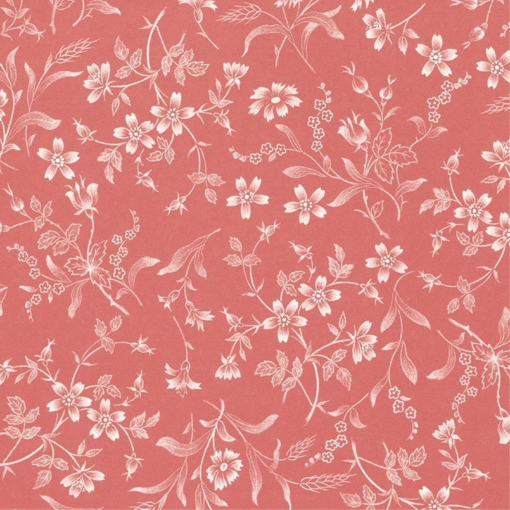 （まとめ）包装紙 Pラップ 530x760 吉野 赤 P-34R [xまとめ買い100]