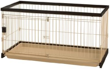 リッチェル ペット用 木製お掃除簡単サークル 120-60(117×61.5×60cm)