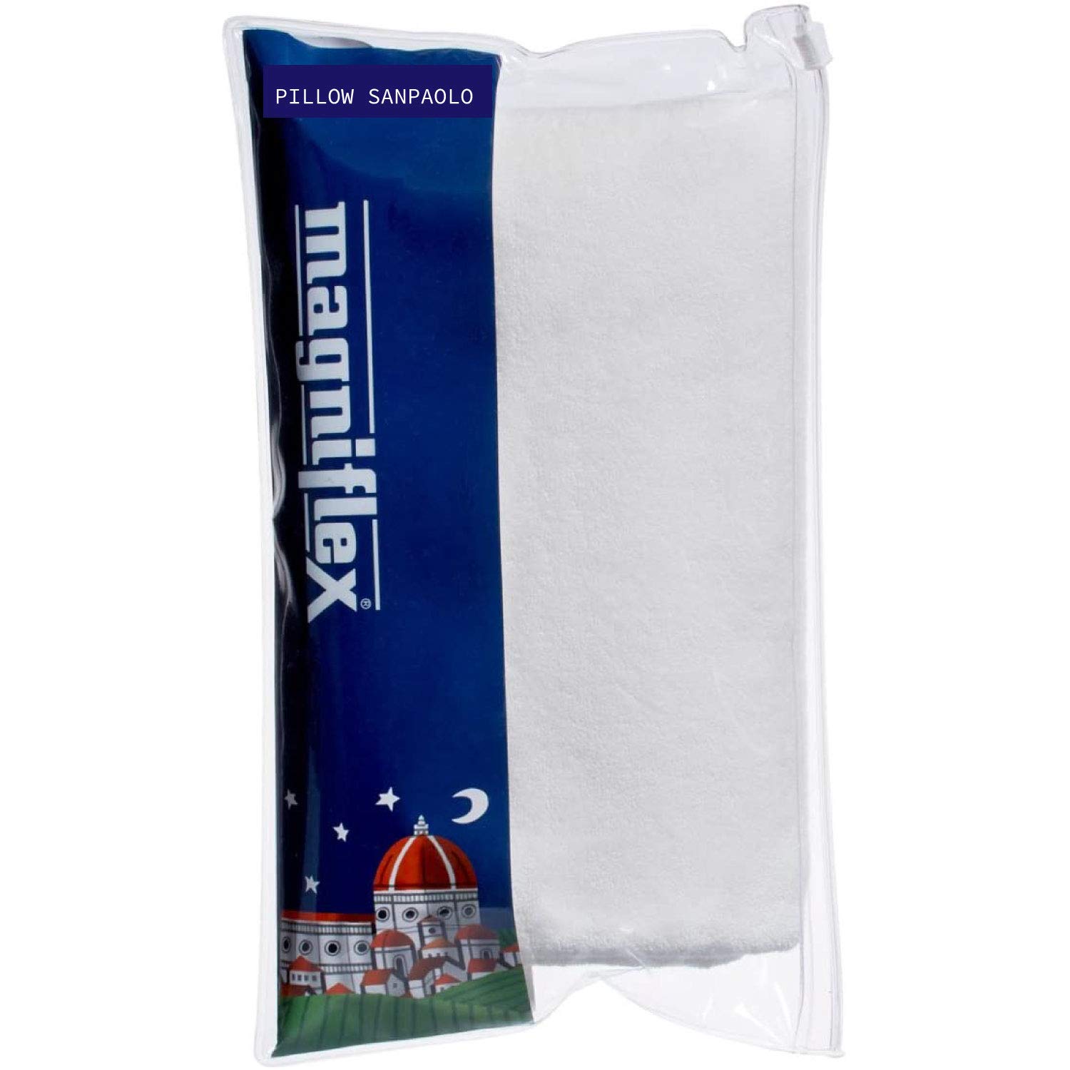 マニフレックス 枕カバー ブライトコットンピローケース ミルキーホワイト 【ピローサンパウロ用】 シンカーパイル 柔らかな肌触り Magniflex