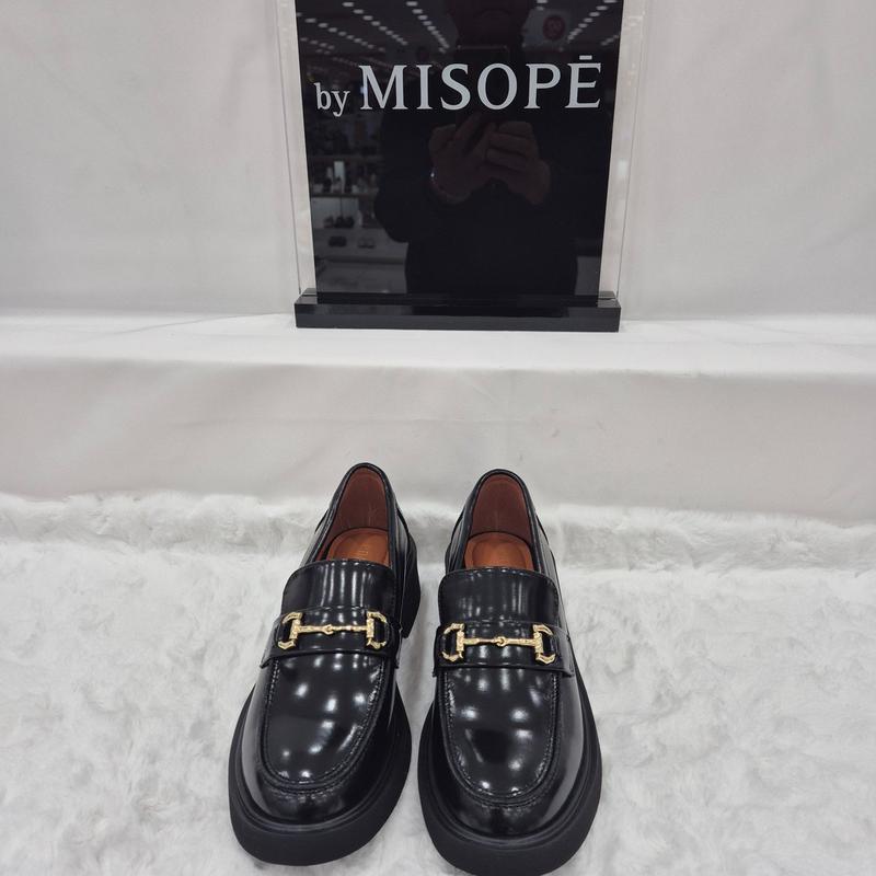 By 野性 ゴールドポイント チャンキーローファー 112HT439SP002 BLACK 3 JJ