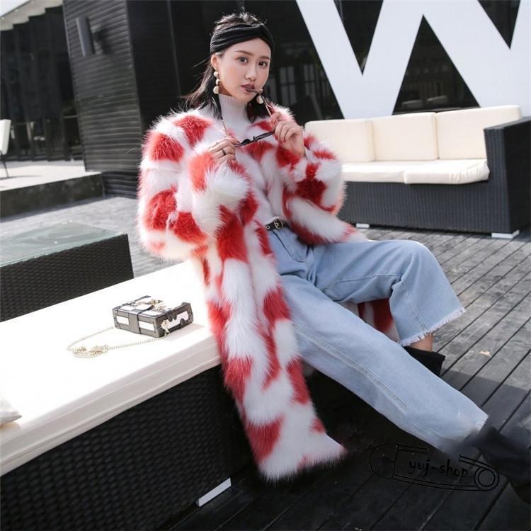 人気商品超目玉 秋冬 レディース ファーコート 毛皮コート おしゃれ レディースコートフェイクファー アウター ジャケット　暖かい OL　通勤　レディースアウター