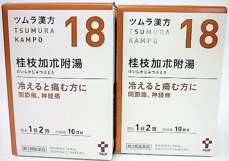 第2類医薬品　［2個セット］　ツムラ漢方桂枝加朮附湯エキス顆粒　20包入り　２個