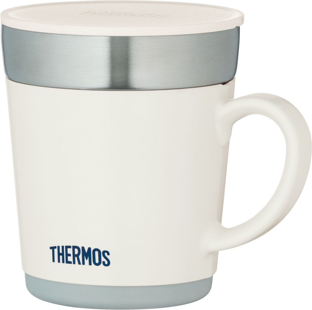 保温マグカップ 350ml ホワイト JDC-351WH