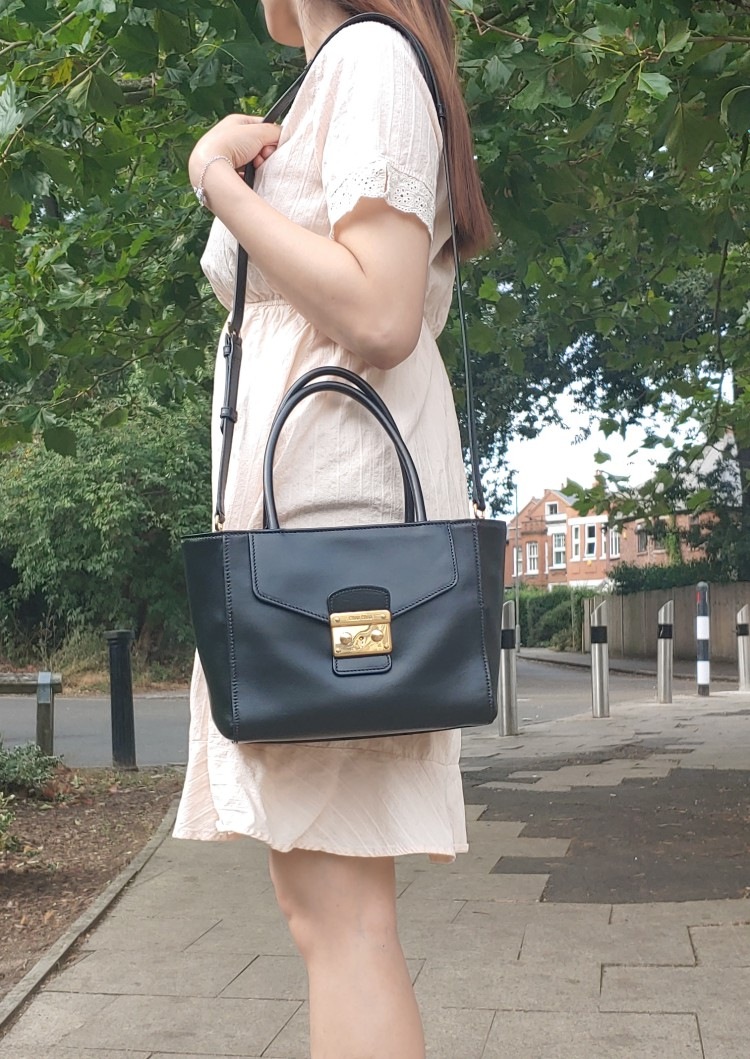 MIUMIU SOFT CALF LEATHER TWO-WAY BAG