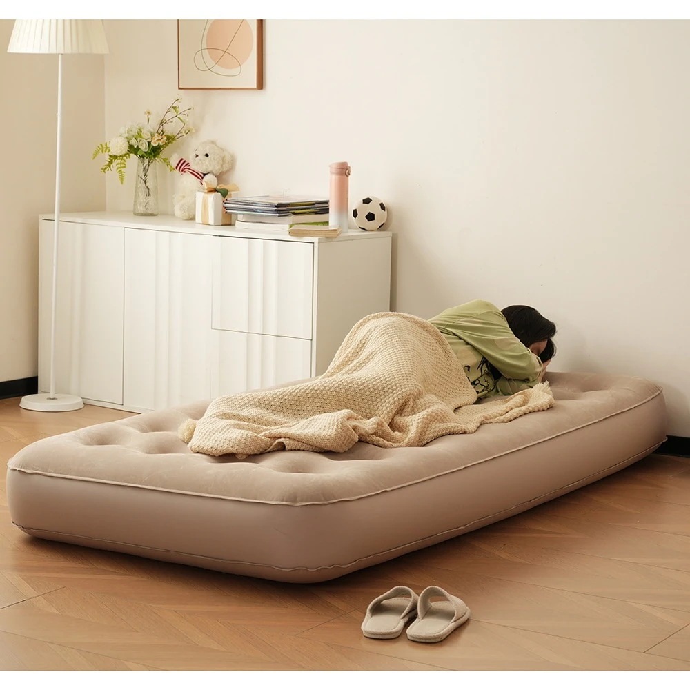 【国内即日発送】エアーベッド電動 シングルサイズ　180*95*25厚さｃｍ　空気ベッド キャンプマット インフレーターマット 自動膨張式 快適な寝心地 折り畳み 超軽量 コンパクト家庭用収納袋付き